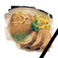 Piecze� w zielonym sosie